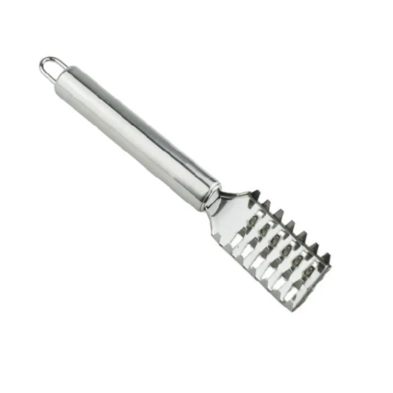 1PCS Stainless Steel Fish Scraper Knife Fish Skin Scaler Brush Cleaner Peeler Cooking Tools 1PCS Stainless Steel Fish Scraper Knife Fish Skin Scaler Brush Cleaner Peeler Cooking Tools