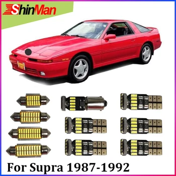 

ShinMan 9x LED CAR Light Car led interior Car lighting For Toyota Supra LED Interior Light kit 1987-1992 LED Car Interior light