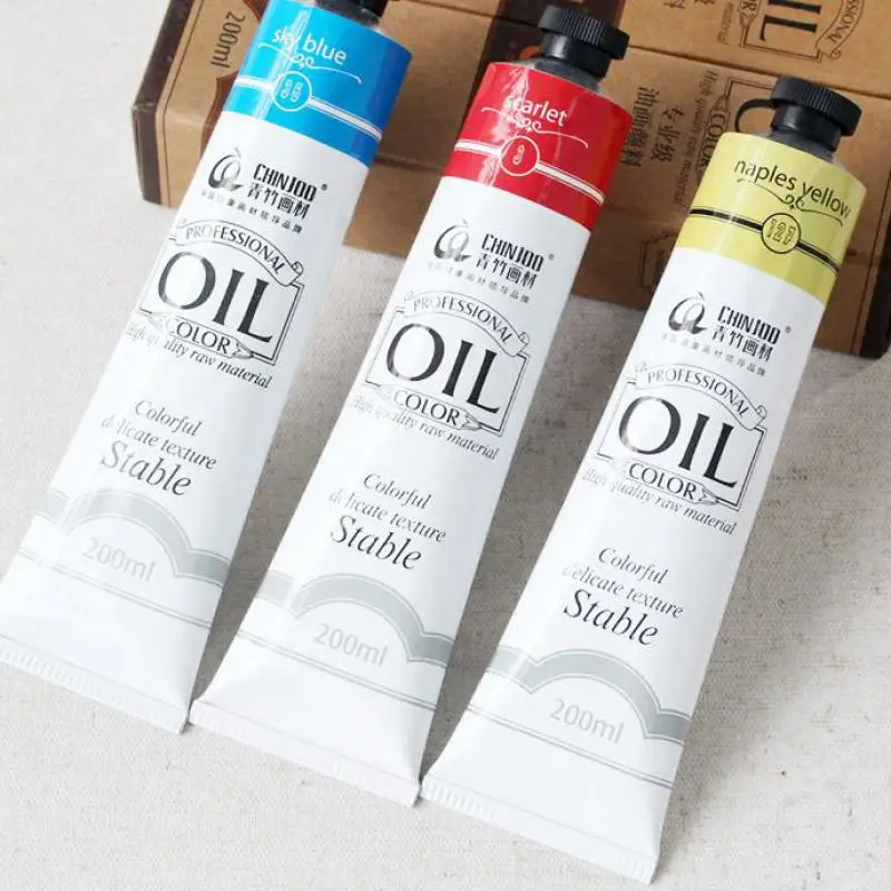 Preise Öl Malerei Pigment Ölfarben Für Künstler in rohre 170ml 12 farben Student Kunst Pigmente Ölfarbe Werkzeuge Künstler farben