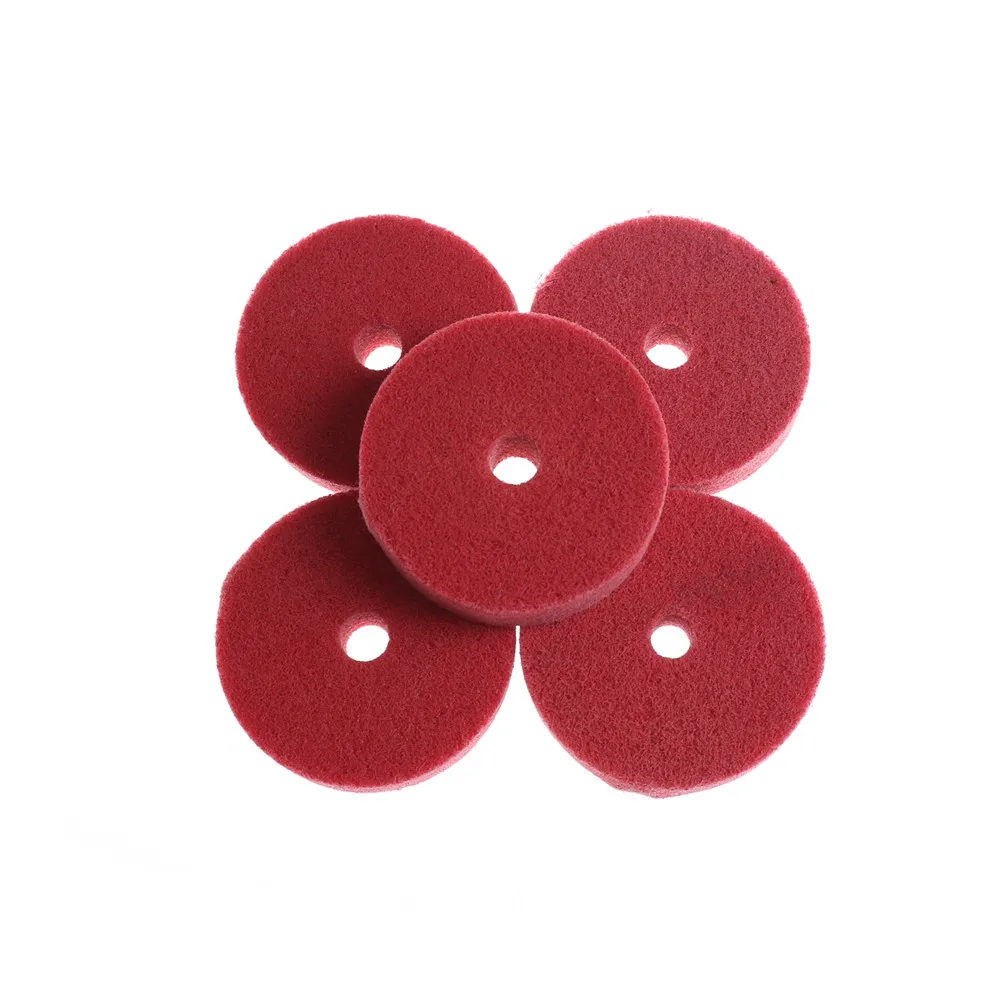 75mm Grinding Disc Wheel Nylon Fiber Polishing Buffing Buffer Pad Abrasive Tool 5Pcs