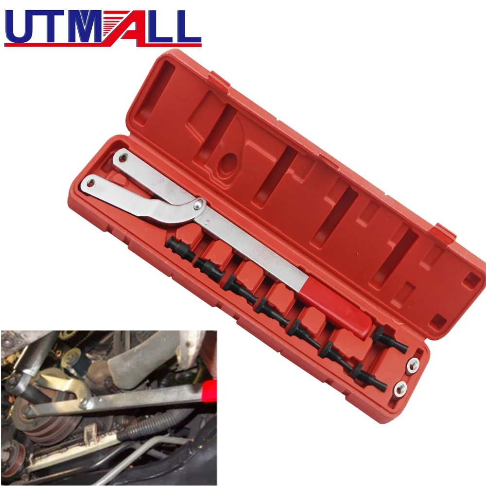 US $44.85 Universal Automotive Camshaft Pulley Fan Clutch Alignment Removal Holder Tool Set