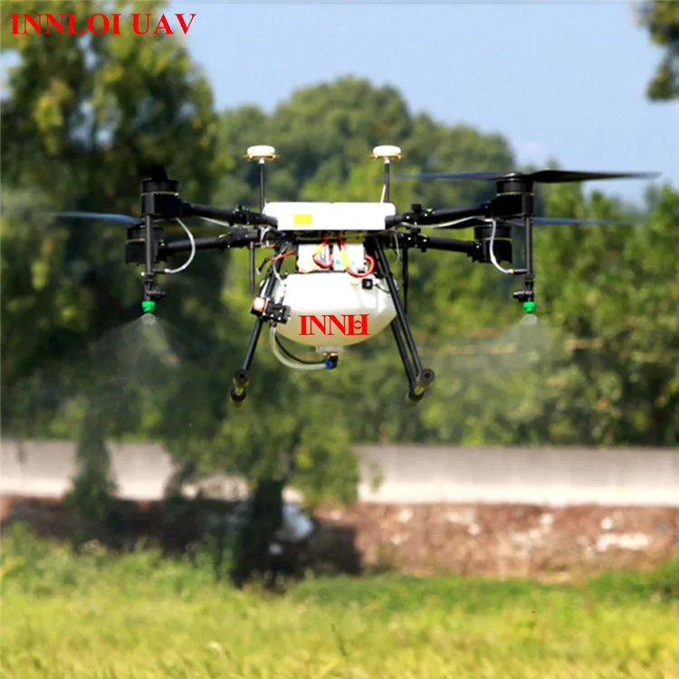 

[INNLOI UAV ]Farmer Agriculture 4-Axis 10KG Agricultural Spraying Pesticide Drone with GPS Crop Duster Drone Agriculture Sprayer