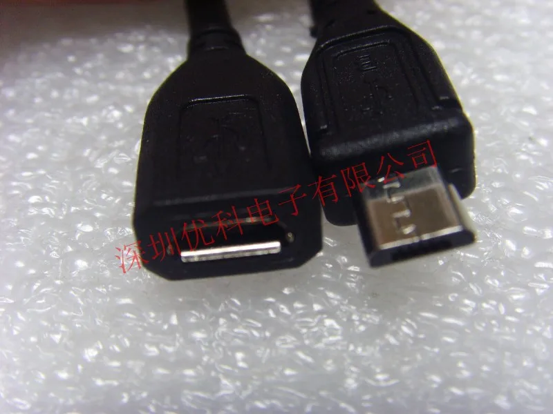 

Free shipping For The mother head flat mouth extension line data line extension line micro USB 30cm copper USB
