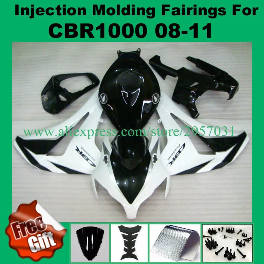 Бесплатная доставка винтов и подарков для Honda CBR 1000RR 2008 2009 2010 2011 RR ABS пластиковый