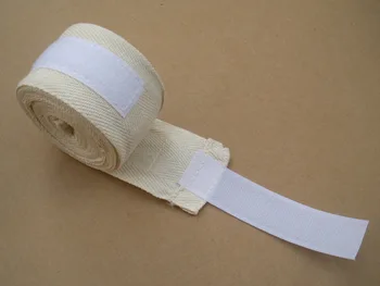 

2.5m Cotton Boxing bandage fitness WRISTGUARD bandage exercise wrist support special for Muay Thai / Sanda / MMA / karate