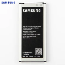 Original Replacement Battery For Samsung GALAXY S5 mini S5MINI G870A G870W SM-G800F Authentic EB-BG800BBE EB-BG800CBE 2100mAh