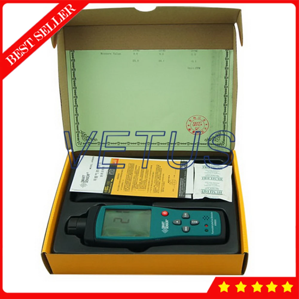 

AR8600 Digital Formaldehyde Gas Detector Handle Air quality Monitor With 0 to5 PPM Measuring range