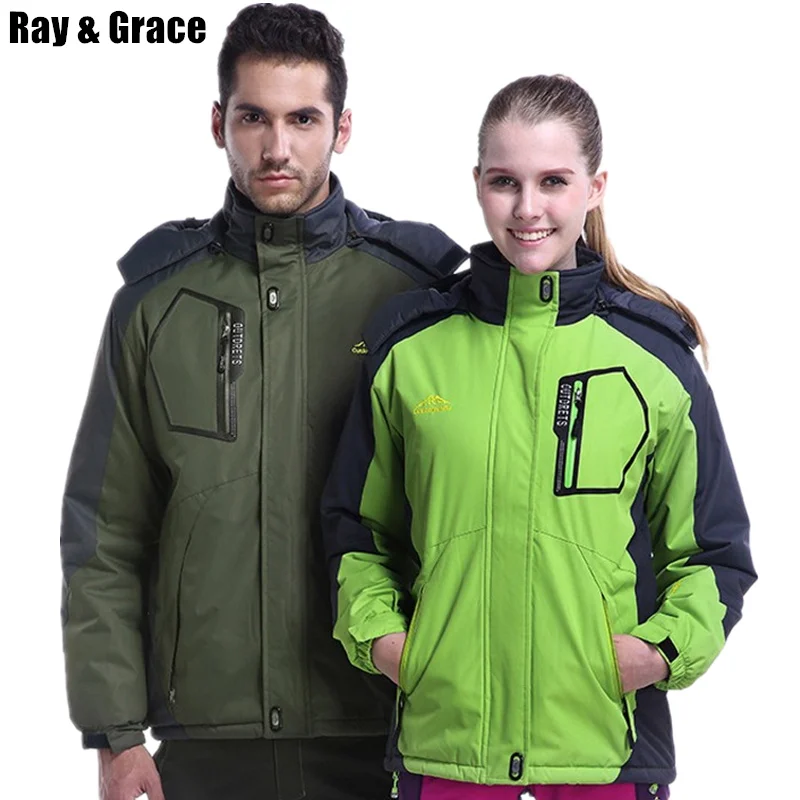 RAY GRACE Trekking Jacket Outdoor Sport Rain Coat Hiking Waterproof