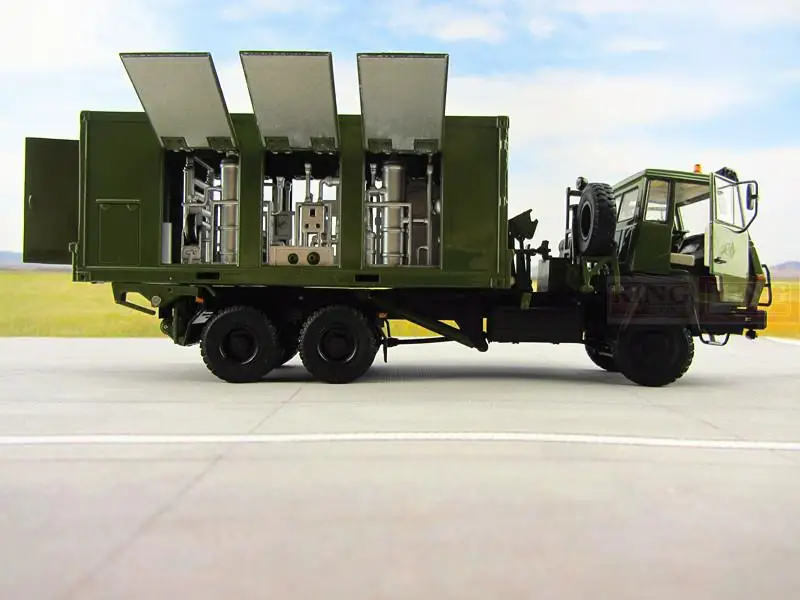 1:43 scale Steyr очиститель воды контейнер грузовик для китайской армии Военный Shan Xi