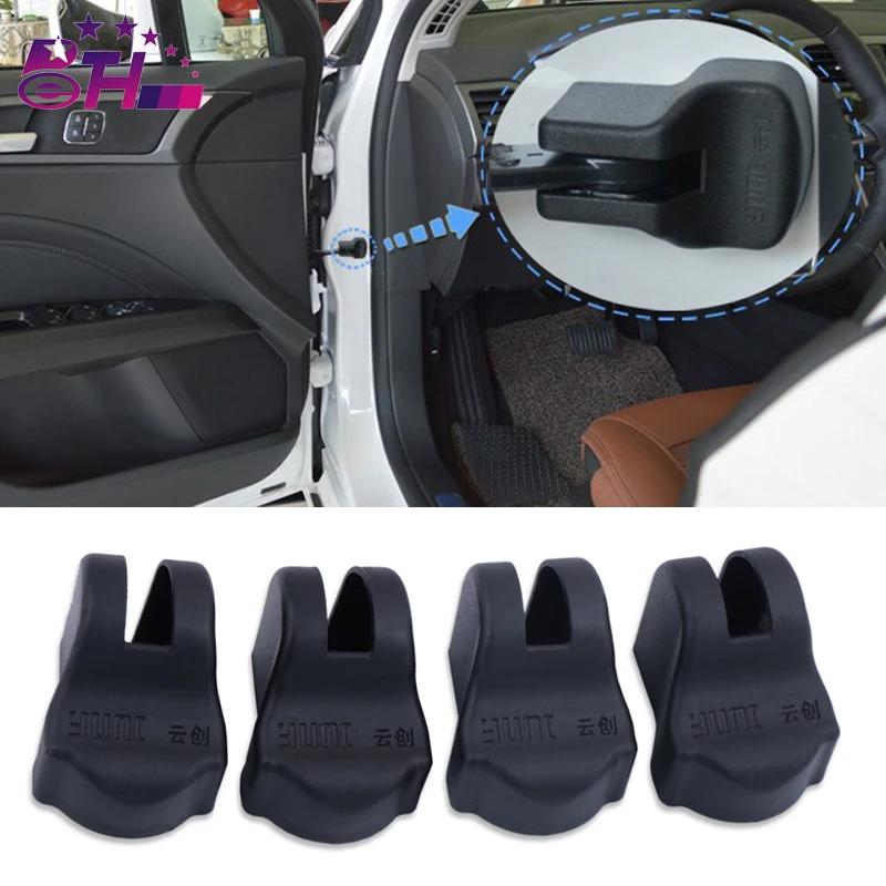

4Pcs/Set Car Waterproof Rust-proof Door Limiting Stopper Cover Sticker For lifan X50 mitsubishi ASX Outlander Car Accessories