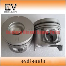 Para D-max motor repair kit pistão 4JH1 4JH1T 4JH1-TC 8-97305-586-1 e 4JH1 anel de pistão 8-97941-122-0 8-97259-941-0