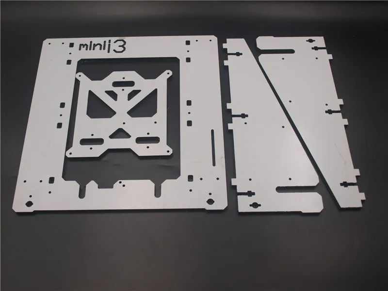 

reprap mendel prusa mini i3 aluminum composit frame 6 mm Melamine plate
