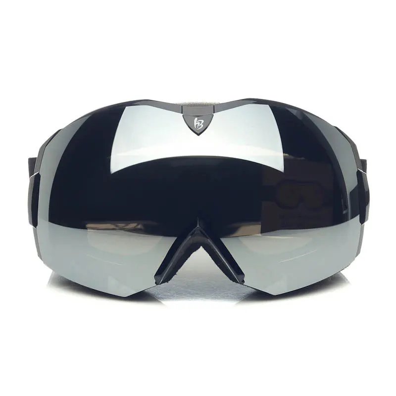 New High Quality Men Women Ski Glasses Double Anti fog Can Wear Myopia Lens Snowboard Goggles