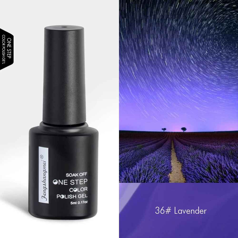 Fengshangmei 3 In 1 Nail Gel UV Led Cured Easy Manicure Pedicure DIY