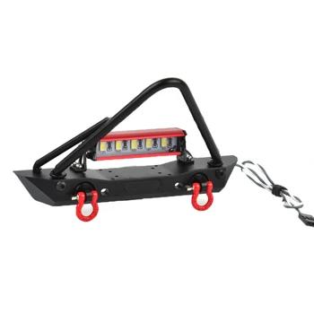 

RC Metal Front Bumper with Lighting for Axial SCX10 & SCX10 II 90046 90047