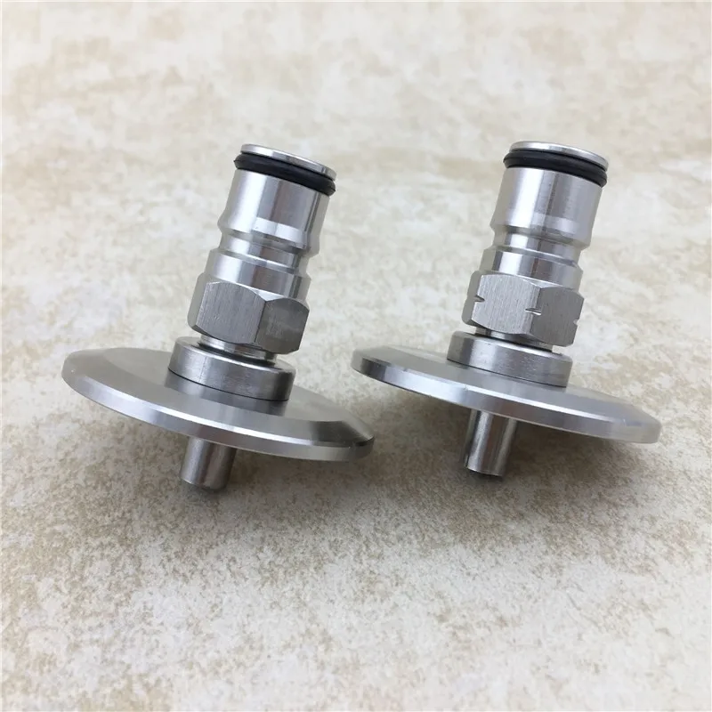 

1.5"Tri Clamp to Ball Lock Post, SS304 Sanitary Brewer Fitting, 50.5mm OD ferrule for SS conical fermenter pressure transfer