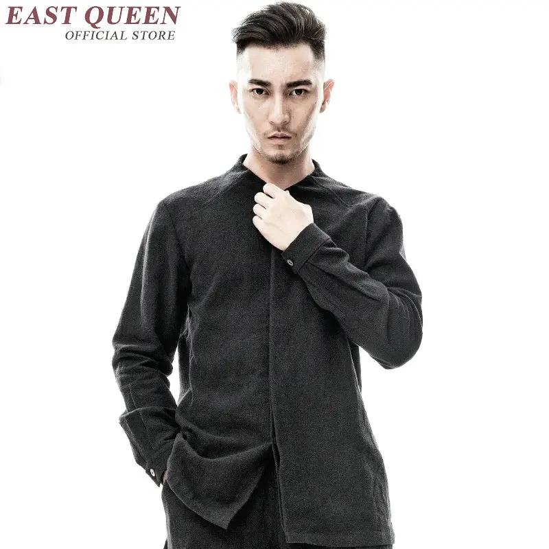 

Mandarin collar blazer traditional chinese suit chinese man costume mandarin collar suit asian clothes men AA387