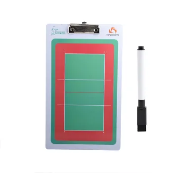 

Volleyball Coach Board 2-Sides Champion Sports Large Dry Erase Clipboard For Coaching Strategizing Techniques Tactical plate