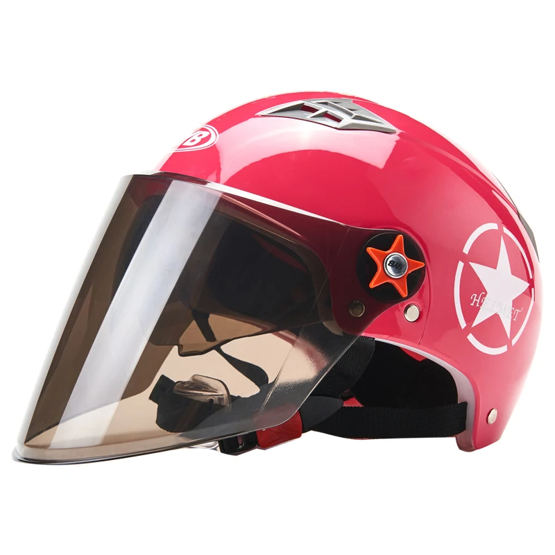Мотоциклетный шлем для женщин mtb велосипедная Защитная шляпа для мужчин скутер мото мотоциклетный шлем для мотокросса Защитное снаряжение двойной щит для лица - Color: BYTKX213PRC