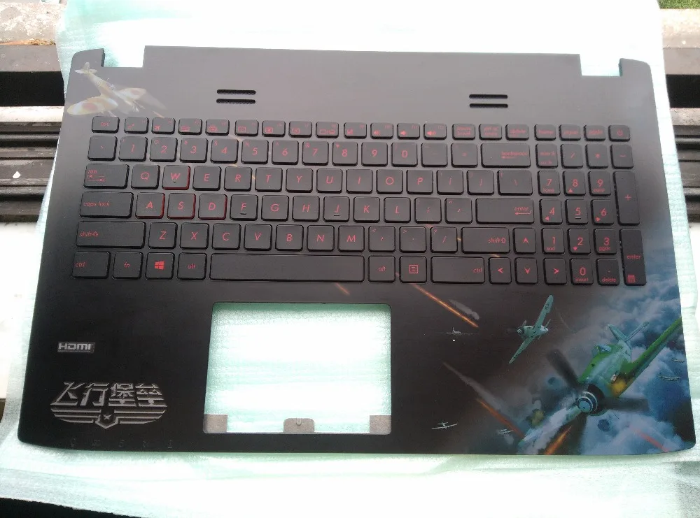 

Keyboard C Shell For ASUS Flying Fortress ROG ZX50 ZX50J ZX50JX GL552 GL552J GL552V GL552VW GL752JW BATTERY