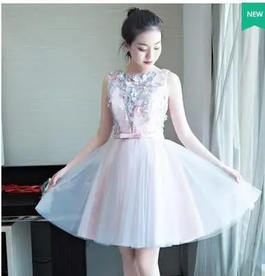 Сексуальное короткое женское вечернее платье, тонкое цветочное свадебное платье для подружки невесты, элегантные платья для выступлений на сцене, платья для девушек на выпускной, Cheongsam Qipao - Цвет: Style H