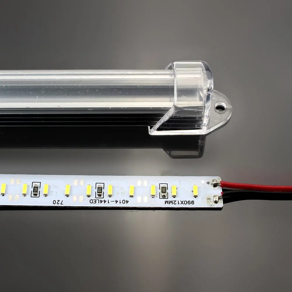 TransparentUGrooveAluminiumProfileSMD4014LEDHardRigidStrip