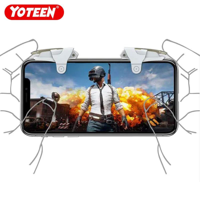Yoteen телефон игра Aim ключ Смартфон Мобильные игры L1R1 шутер контроллер PUBG для Iphone