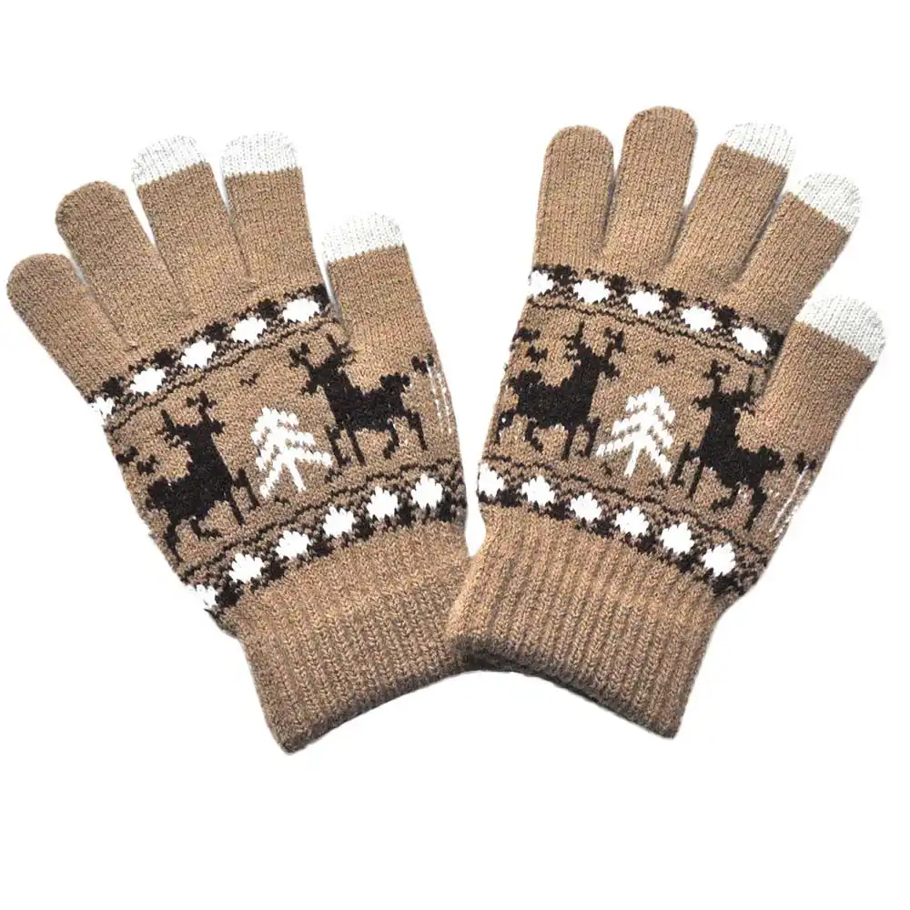 &30 fingerless gloves pattern christmas gloves women winter warm
