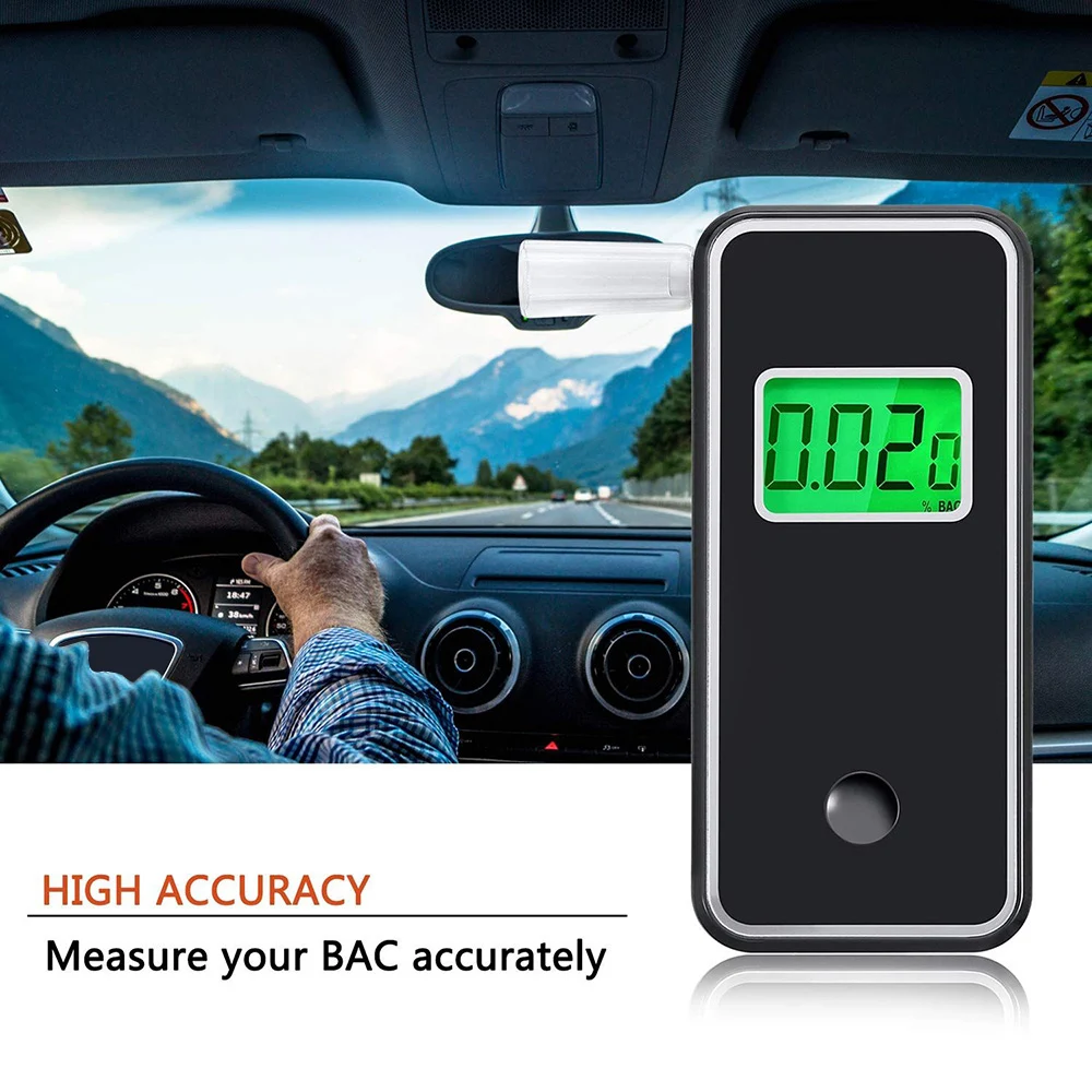 

High Precision Alcoholmeters For Alcohol Detection Device Alcohol Tester Professional Digital Alcoholometer 32 Testing Records