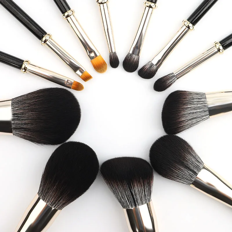

12pcs Makeup Brushes Set Foundation Blusher Eye Shadow Eyebrow Cosmetic Tools OA66