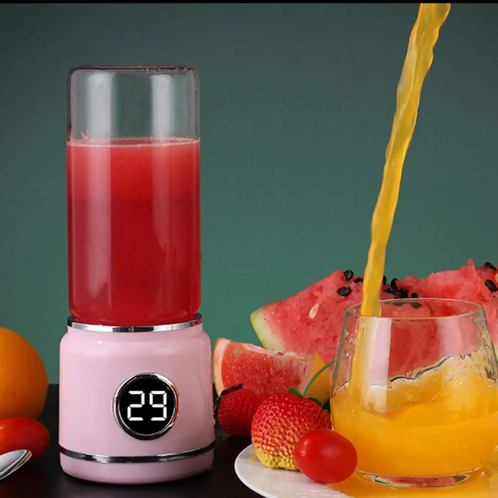500 мл USB перезаряжаемые батареи Съемная чашка портативная соковыжималка персональный блендер миксер шейкер фруктовый овощной сок машина