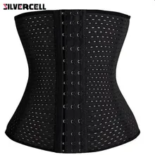 SILVERCELL Women latex Waist Trainer hot Shapers Waist Trainer Corset Belt Shaper Body Shaper Slimming Modeling Strap latex Belt