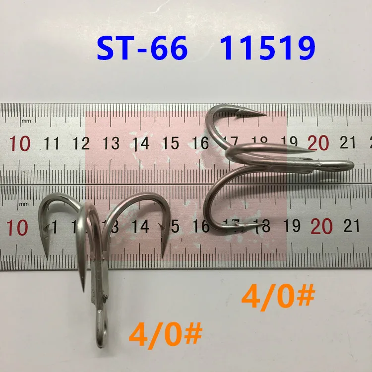 Владелец тройных крючков ST-66 высокоуглеродистой стали сильные кальмарные океанские рыболовные крючки круглые тройные колючие Крючки большая тяговая сила Anzol Pesca