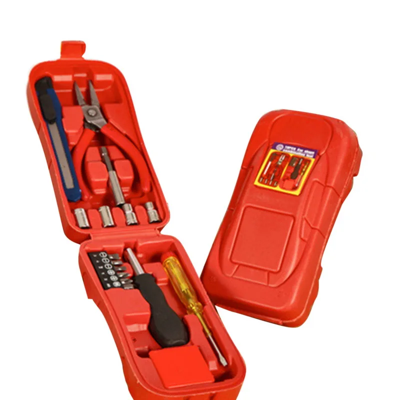 

Urijk Professional Electrician Repair Tool 15PCs/16PCs / Set High Quality Steel Home Assembly Toolbox For Cable Cutting