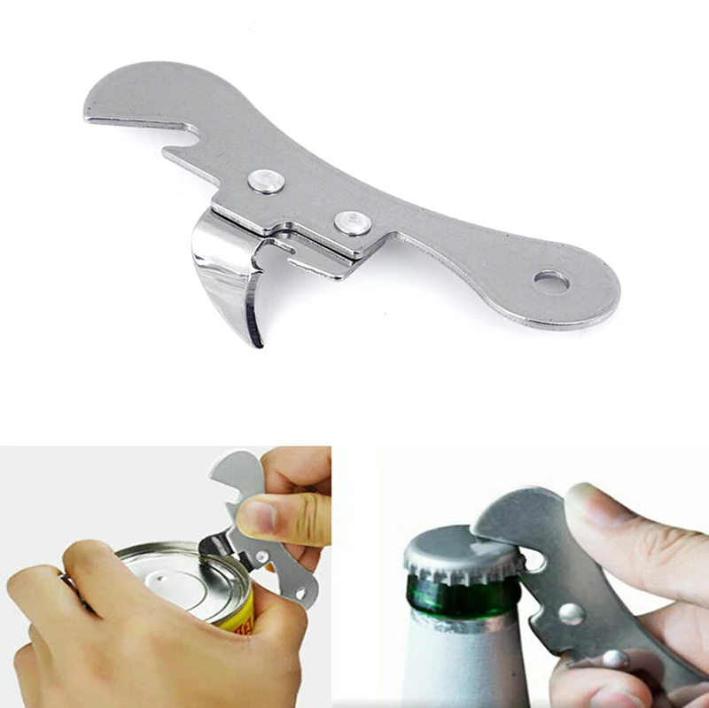 1pcs Home Cooking Tools Can Opener Multifunctional Can Opener Beer Bottle Opener Super Good Jar Wine Bottle Opener Cook Tools