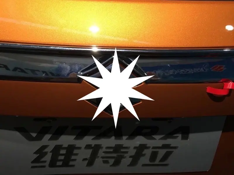 Для SUZUKI VITARA хромированная Задняя Крышка багажника задняя крышка-дверца отделка молдинг нержавеющая отделка полосы автомобильные аксессуары