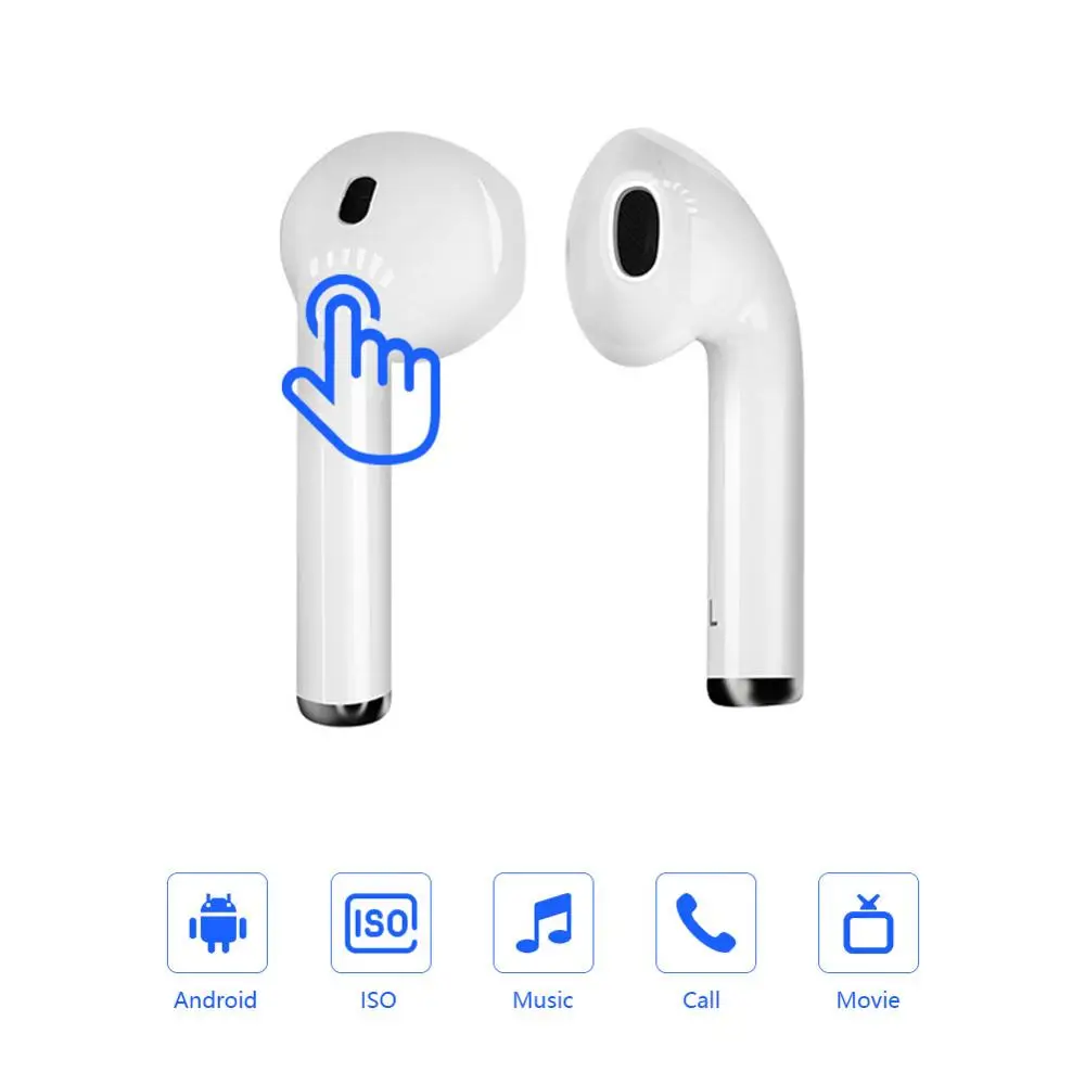 Link Face i12 Wireless Earphones TWS Bluetooth Earphones 5.0 Headset True Wireless Stereo Earbud For All SmartPhone Link Face i12 Wireless Earphones TWS Bluetooth Earphones 5.0 Headset True Wireless Stereo Earbud For All SmartPhone