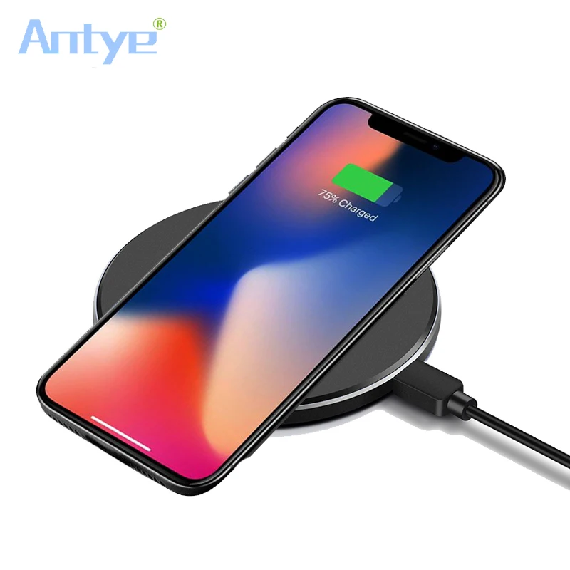Беспроводное зарядное устройство для iPhone X / 8 Plus 10 Вт быстрая Беспроводная