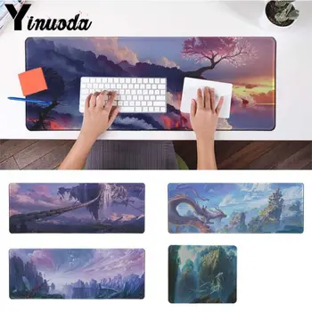 

Yinuoda dragon cloud fantasy Art mountain temple gamer play mats Mousepad Size for 180*220 200*250 250*290 300*900 400*900*2mm