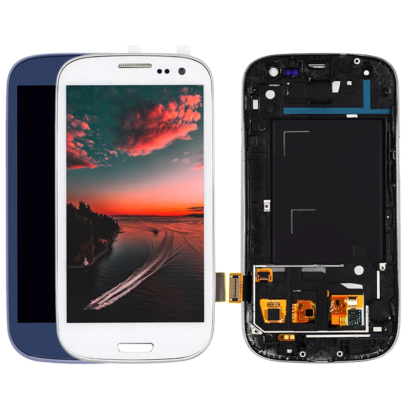 

For Samsung Galaxy S3 LCD Display Touch Screen For Samsung S3 I9300 Display Digitizer Assembly+frame Replacement Accessories