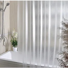 A prueba de agua Clara Transparente Blanco 100% PEVA Cortina De La Ducha cuarto de Baño Ducha Baño Uso