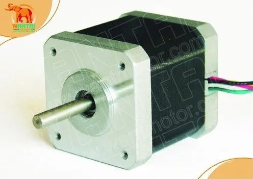 

CNC Nema17 for 12VDC, 2800g.cm, 34mm length, 4-Lead,Wantai Stepper Motor