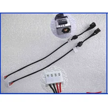 Novo portátil para toshiba l650 l655 l650d l655d l750 l755 l705 dc jack cabo de alimentação dc conector de carregamento cabo de fio do porto