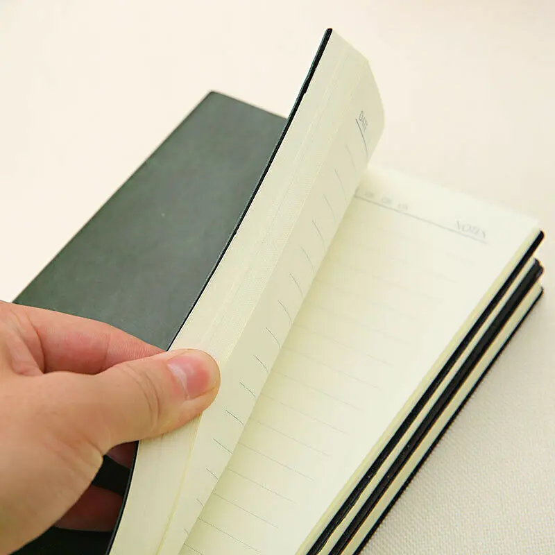 ПУ блокнот бумажный планировщик Bullet Journal Agenda школьный дневник записная книжка блокнот дневник офисный бизнес простой блокнот 3 цвета