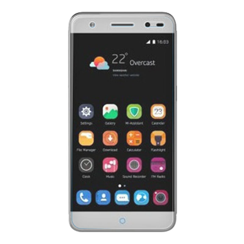 JGKK 2 шт 2.5D Закаленное стекло для ZTE Blade V7 Lite прозрачная защитная пленка A6