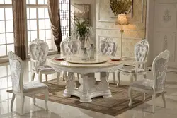 Comedor Meuble Бесплатная доставка в васинтон Dc! Французский стиль мраморный обеденный стол с 6 шт. стулья и ТВ Стенд кожаный диван