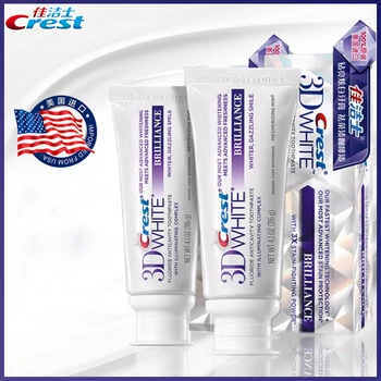 

Crest 3D White Glamorous Toothpaste Deep Clean Tooth Paste Oral Hygiene Vibrant Mint Teeth Whitening Toothpaste