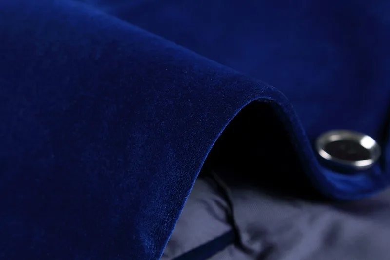 Мужской бархатный модный Блейзер, черный, светло-синий, 4 цвета, приталенный костюм,, весенне-осенняя верхняя одежда, пальто,, костюмы для мужчин