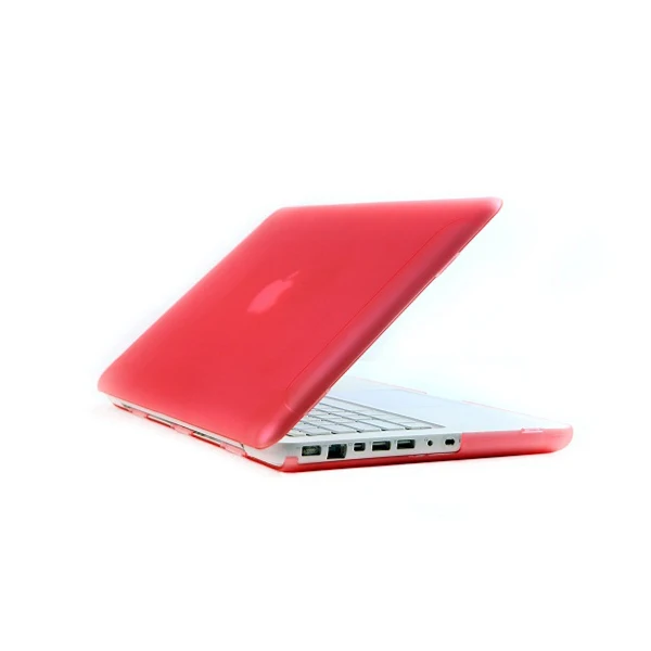 Чехол для Apple прорезиненный (матовый) жесткий чехол ноутбука Mac Book белый 13 дюймов MC
