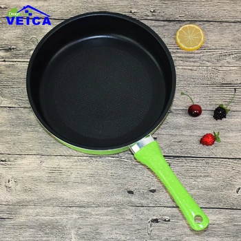 

24cm Colorful Egg Pan wok Frying Pan Breakfast Milk Omelette Pot Cookware Kitchen Tools Non-Stick Gas Cooker Induction Cooker
